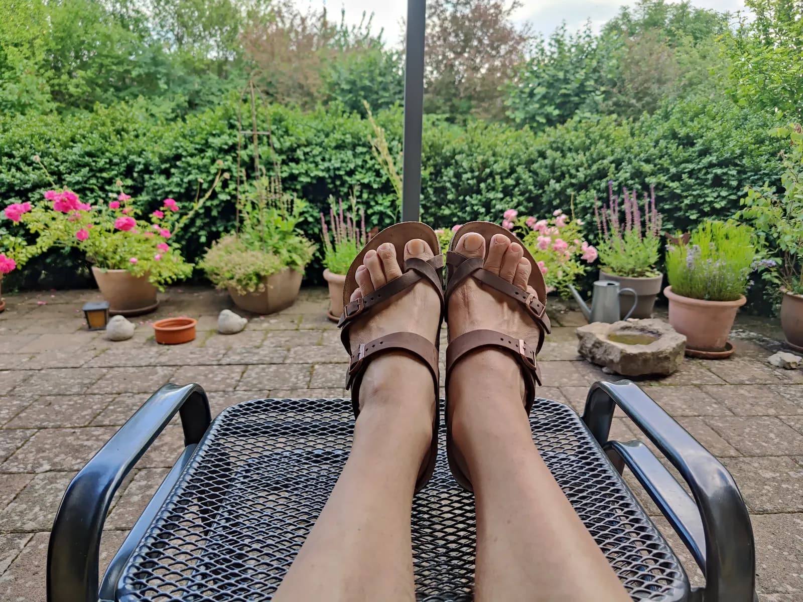 Coast Sandal shoes pair view
